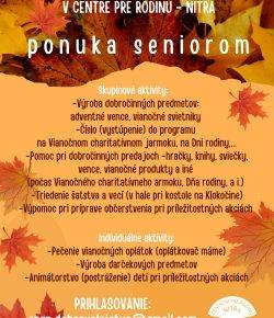 Tretí vek dobrovoľníctva – pre seniorov